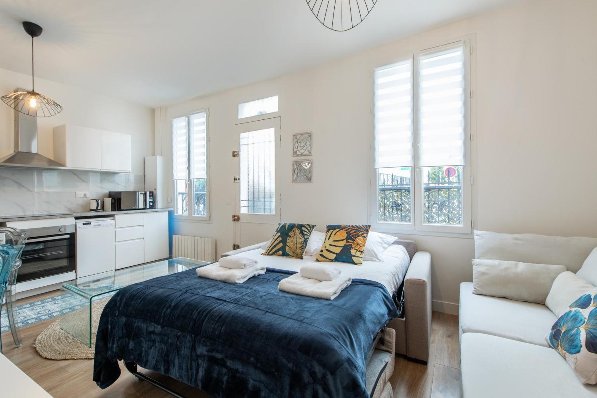 Spacious And Bright 2-Bedroom Large Apartment Very Close To Paris - Near Metro Boulogne-Billancourt Exterior photo