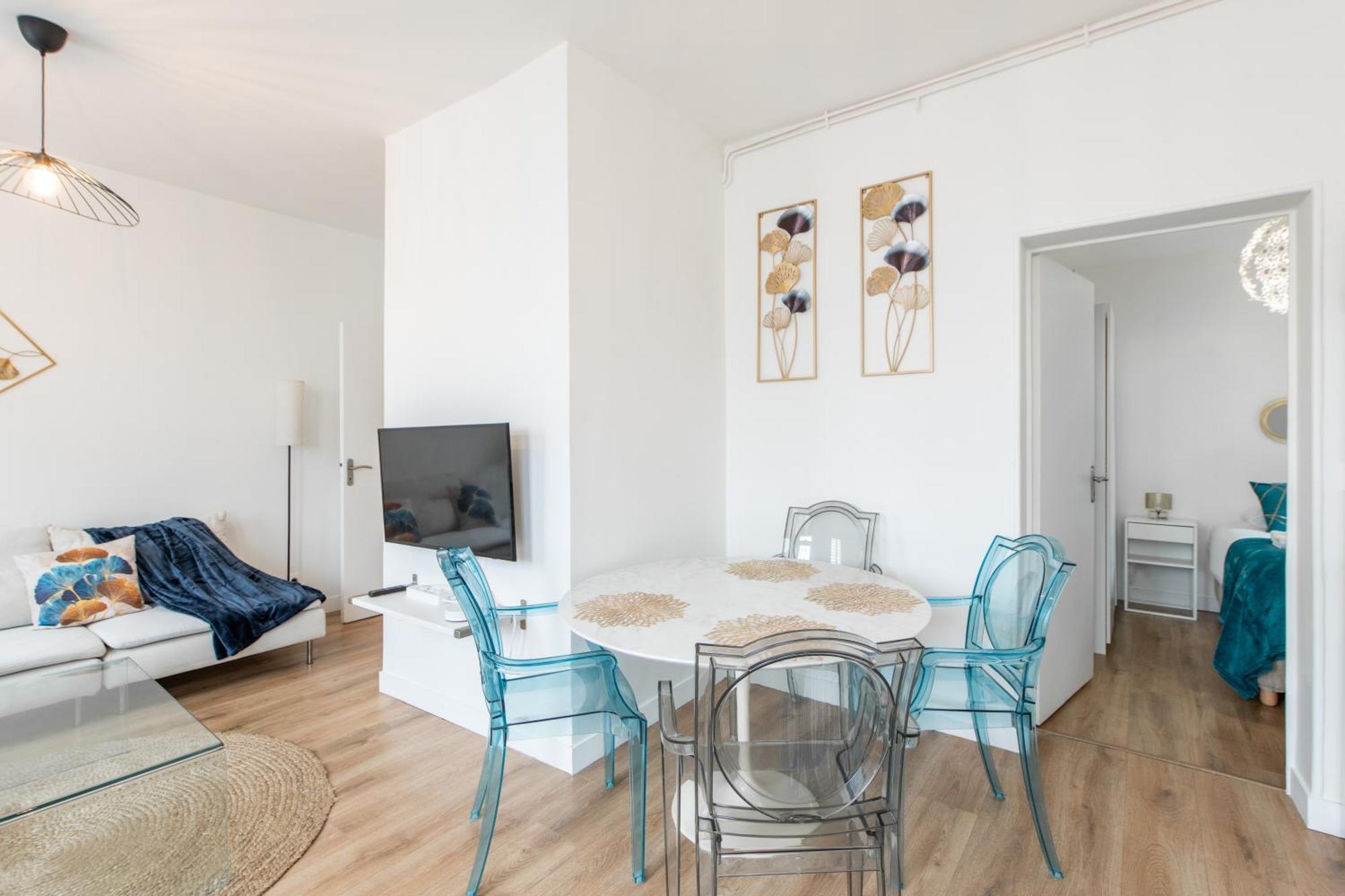 Spacious And Bright 2-Bedroom Large Apartment Very Close To Paris - Near Metro Boulogne-Billancourt Exterior photo