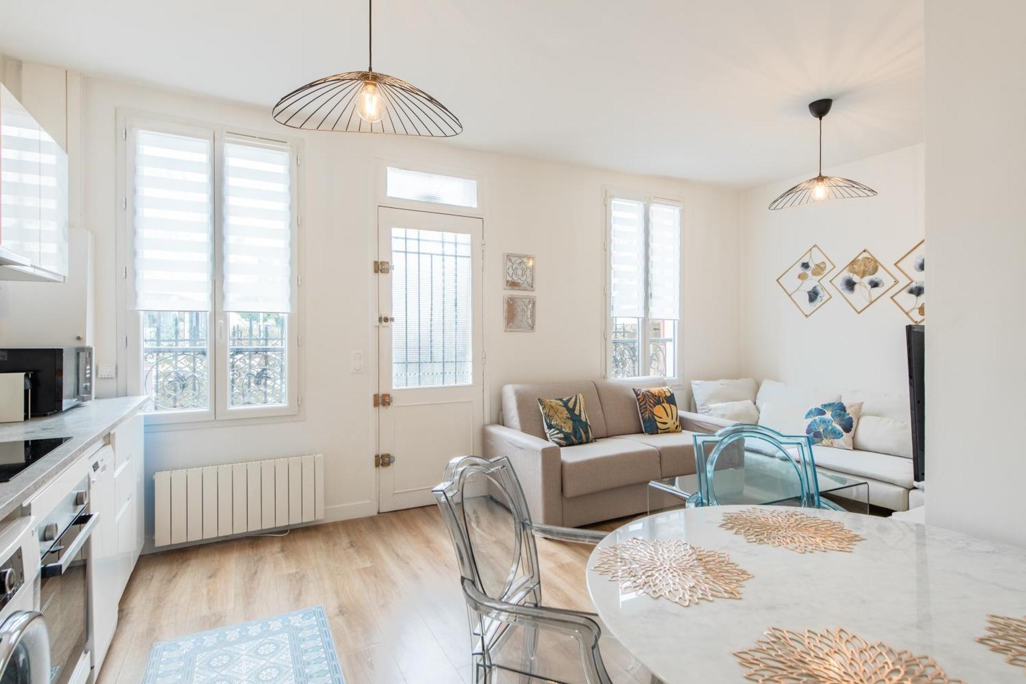 Spacious And Bright 2-Bedroom Large Apartment Very Close To Paris - Near Metro Boulogne-Billancourt Exterior photo